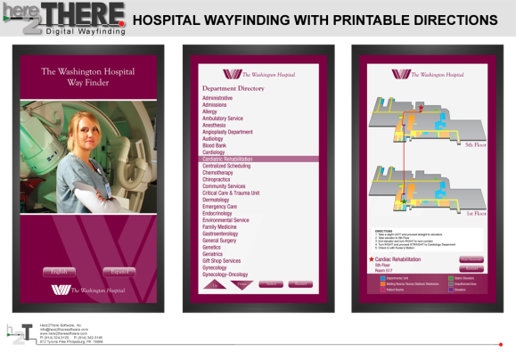 Interactive Wayfinding: Hospital Interface Example